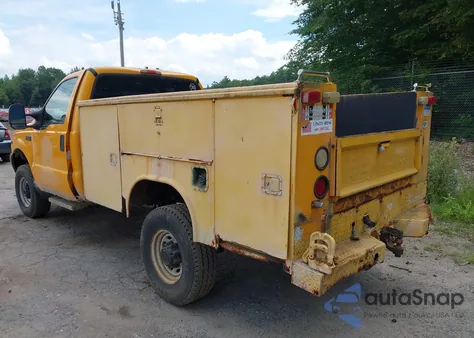 2002 Ford F-350 Xl/Xlt z USA, uszkodzony, nr VIN 1FDSF35L92ED21452